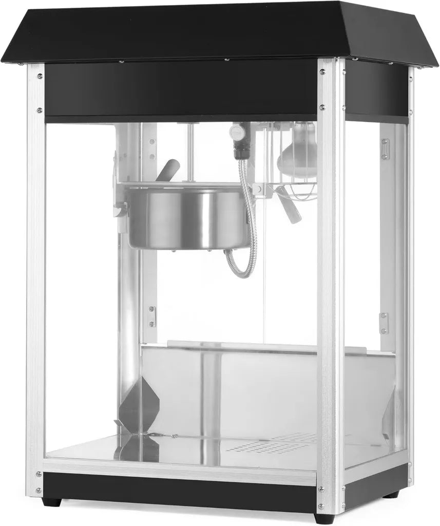 HENDI Popcornmaschine Edelstahl mit Rührwerk und Beleuchtung, 1155W, 230V