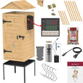 Elektrischer Räucherofen 200L aus Lärchenholz mit Rauchgenerator