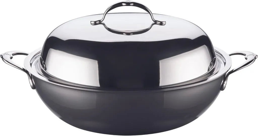 Hestan NanoBond Titan-Suppentopf aus Italien, Perfekt zum Suppen Einkochen und Gemüse Kochen, 35,6 cm