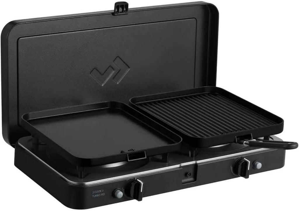 Hochleistungs-Turbo-Kocher 2-in-1