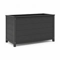 Hochbeet Metall Pflanzkasten rechteckig Anthrazit 120 x 60 x 80 cm