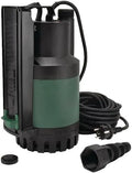 Klarwasser-Tauchpumpe und Entwässerungspumpe, 9 m³/h, 0,21 kW, 220 V