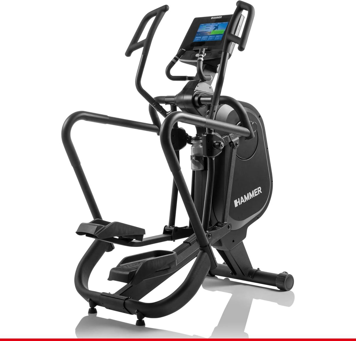 HAMMER Finnlo Ellipsentrainer Fly RX - Touch-Display, für zuhause, 12 kg, 21 Programme
