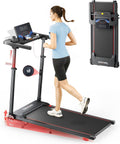 Laufband: einstellbare Steigung, drehbar, App-Steuerung, leiser Betrieb, 1080MM, 12km/h, 2.5HP