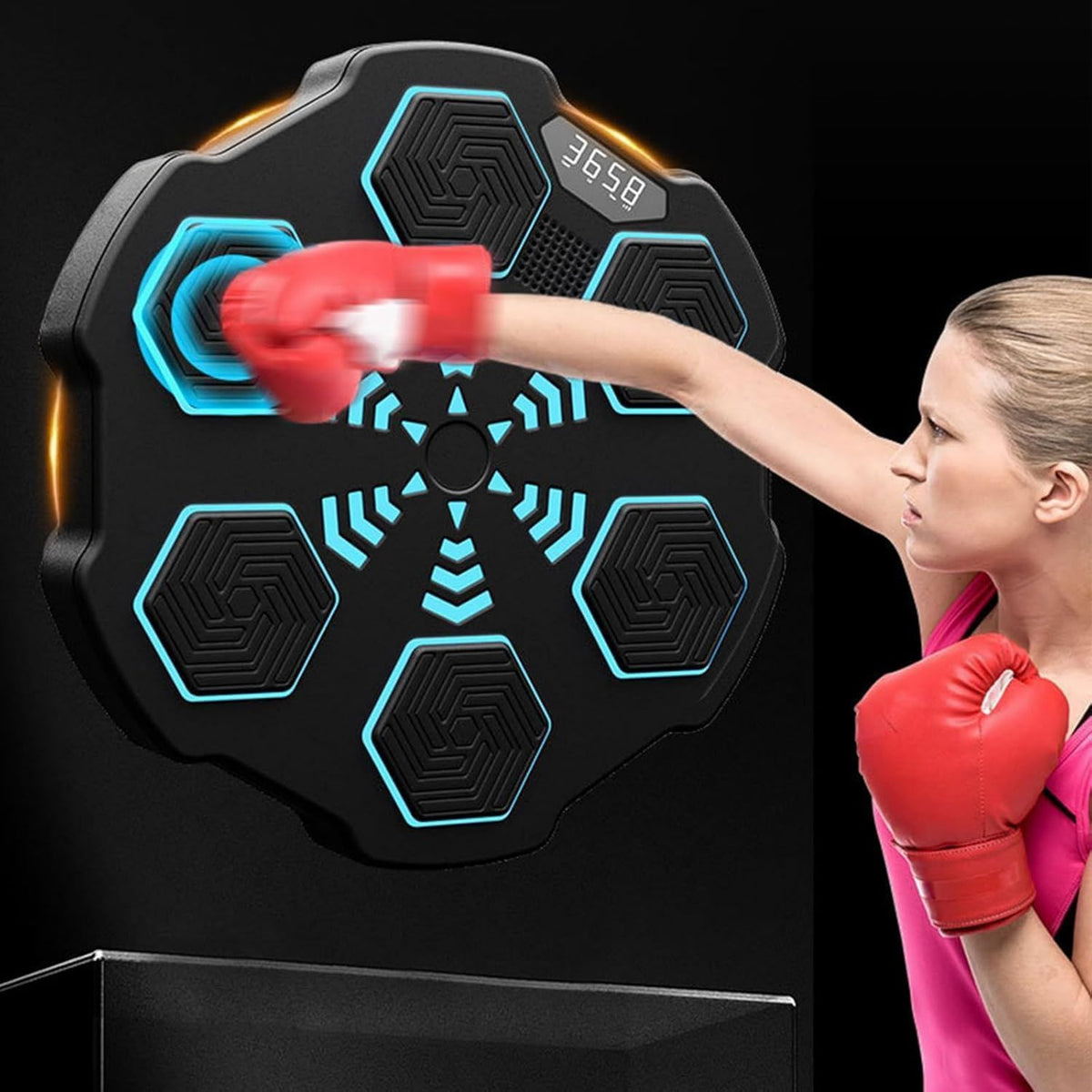 Intelligente LED-Box-Schlagpolster: Wandmontage, LED-Anzeige