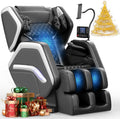 Massagesessel – Ganzkörpertraining, mit Fernbedienung, Bluetooth-Konnektivität, mit Rollen, 8 Airbags